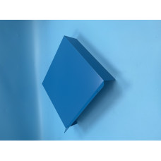 Smart Station Rear Conduit Cover - 12" - PAINTED BLUE